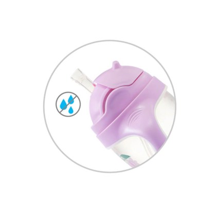 Ποτηράκι με καλαμάκι 240ml